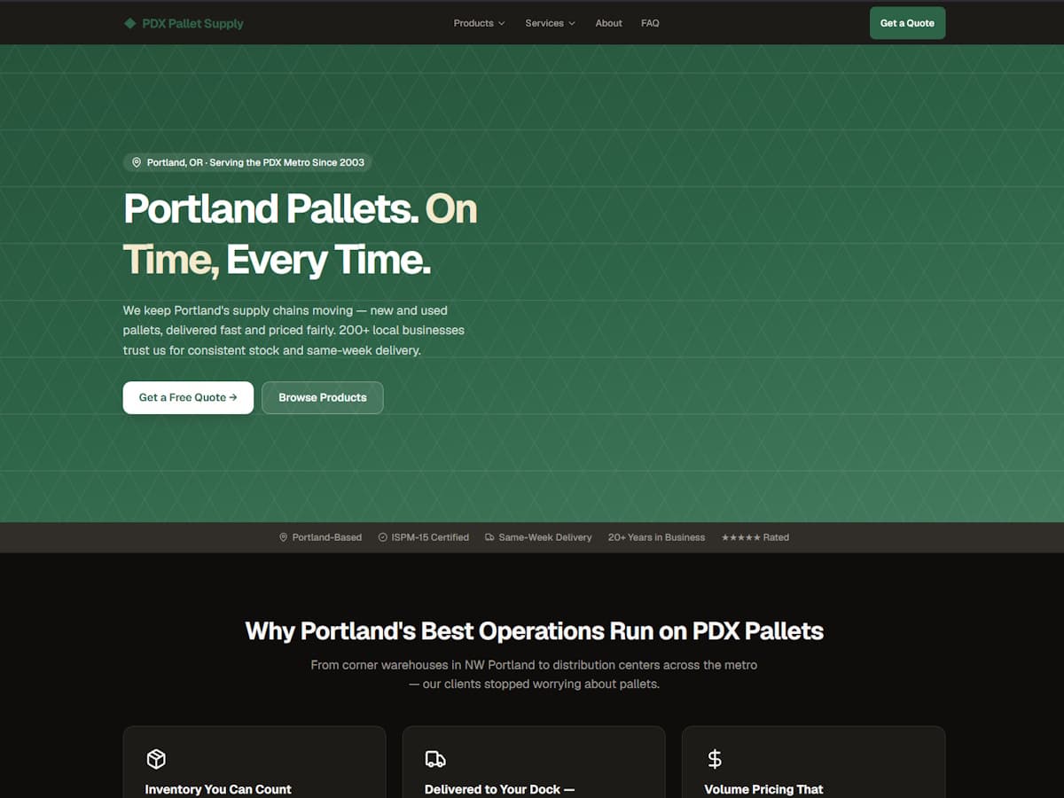 PDX Pallet Supply