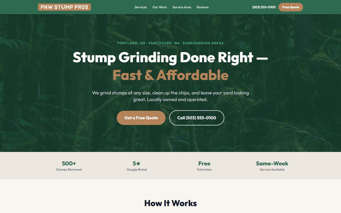 PNW Stump Pros