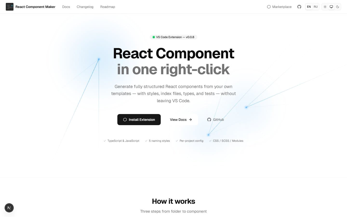 React Component Maker
