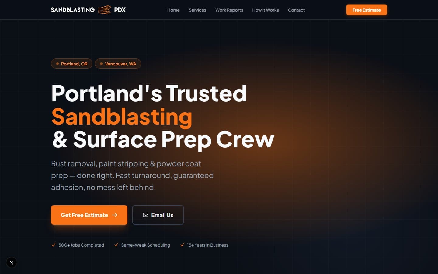 SandblastingPDX